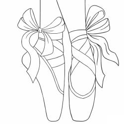 Coloriage de danse : un dessin à imprimer gratuitement pour tous les amoureux de ce sort musical. Page 1