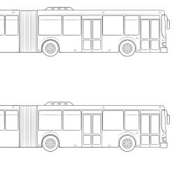 Coloriage bus : un dessin à imprimer avec beau bus. Un coloriage à imprimer sur le thème des véhicules pour les enfants - Page 6