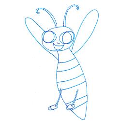 Coloriage abeille