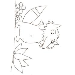 coloriage de monsieur le raton