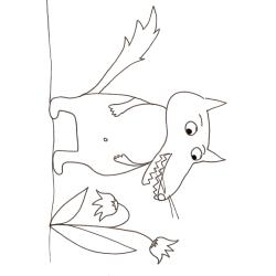 coloriage de monsieur le loup