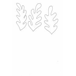 Imprimer les modèles de feuilles de fougères