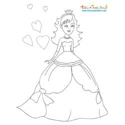 La belle au bois dormant en robe de bal