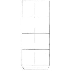 Imprimer le modèle pour fabriquer une carte sauteuse