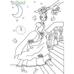 Cendrillon perd sa pantoufle de verre