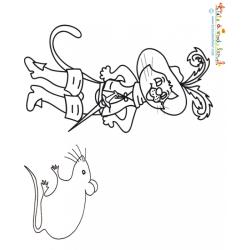 Le chat botté et la souris