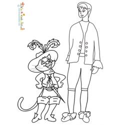 Le chat botté et son maître
