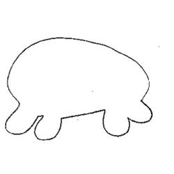 Imprimer le modèle pour tableau cochon

