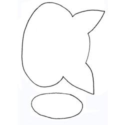 Imprimer le modèle de masque cochon

