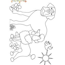 Dessin du caniche et du bouledogue