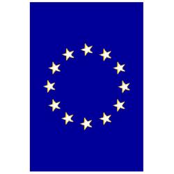 Imprimer le drapeau de l'Union Européenne