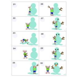 Imprimer livre-flip "Kioubi à la neige" 3