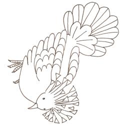 coloriage d'un goura 