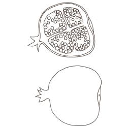 coloriage d'une grenade