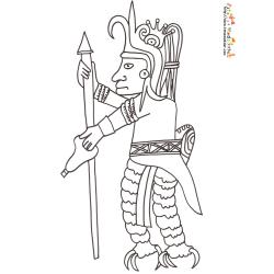 Coloriage Inca Codex 