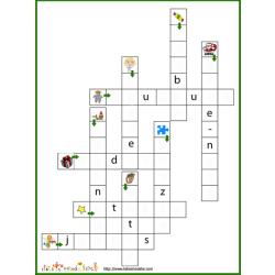 Jeu de mots Fléchés: jouets de Noël