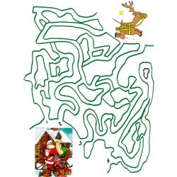 Le pere noel a perdu son renne
