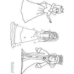 La princesse, le roi et la reine