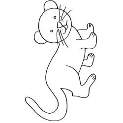 coloriage d'un lionceau