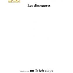 Livre dinosaure : page 10