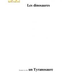 Imprimer la page 15 du livre des dinosaures