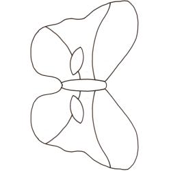 Imprimer le gabarit du masque de papillon