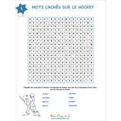 Hockey - mots cachés 1