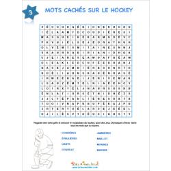Hockey mots cachés 3