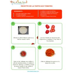 Recette de la tarte à la tomate