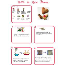 Imprimer la recette des sablés saint Nicolas