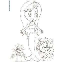 Sirène à la tête de poupée 13