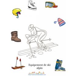 Jeu sur le ski alpin