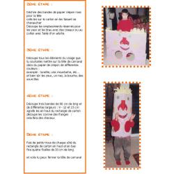 mode d'emploi pour faire une tête de carnaval page 2