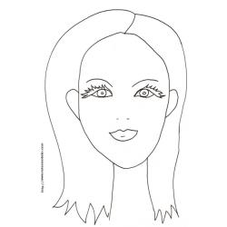 Fille aux faux cils