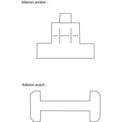 Gabarit des ailerons de voiture de course