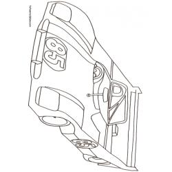 Si tu es un fan de course de formule 1, ce coloriage de voiture est pour toi ! Imprime ce coloriage de voiture de formule 1.