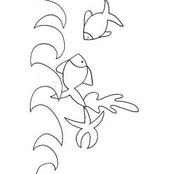 coloriage sur la mer dessin 1