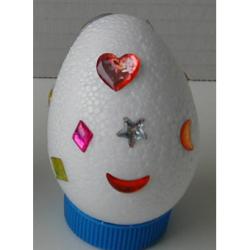 Oeuf de Pâques décoré : exemple