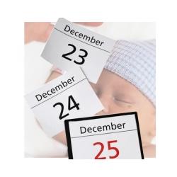 Le point de départ de ce mode de calcul est le jour présumé de l'ovulation. Le temps de grossesse est en moyenne de 266 jours à partir de la fécondation. Ce mode de comptabilisation calcule l'&aci