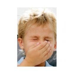 Enfant malade de la grippe