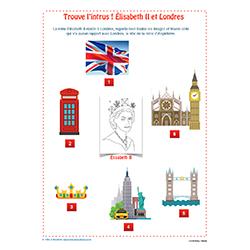 Trouve l'intrus : Élisabeth II et Londres