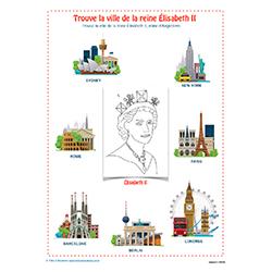 Trouve la ville de la reine Élisabeth II