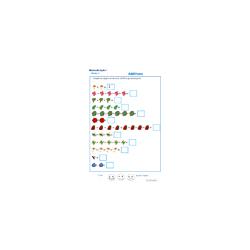 exercice d'additions 1 maternelle niveau 3