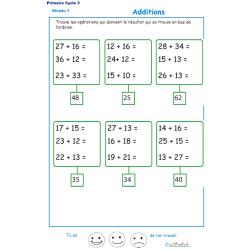additions en ligne fiche d'activité