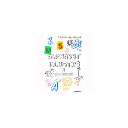 Alphabet : couverture des lettres majuscules à imprimer