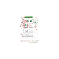 Le "E" alphabet de Noël à colorier