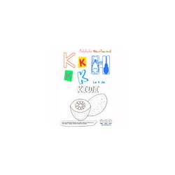 Alphabet : lettre "K" majuscule à imprimer