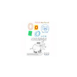 Alphabet : lettre "O" majuscule à imprimer