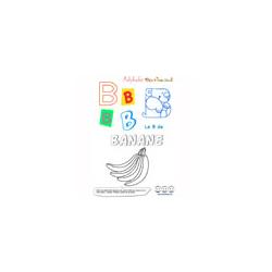 Alphabet : lettre "B" majuscule à imprimer
