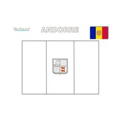 Coloriage des drapeux des pays d'Europe 
